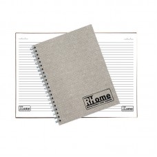 CADERNO CAPA DURA LOGO SILKADA 1